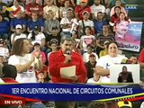 Presidente Nicolás Maduro activa las mesas de economía comunal en todo el país