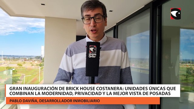 Gran inauguración de Brick House Costanera: unidades únicas que combinan la modernidad, privacidad y la mejor vista de Posadas
