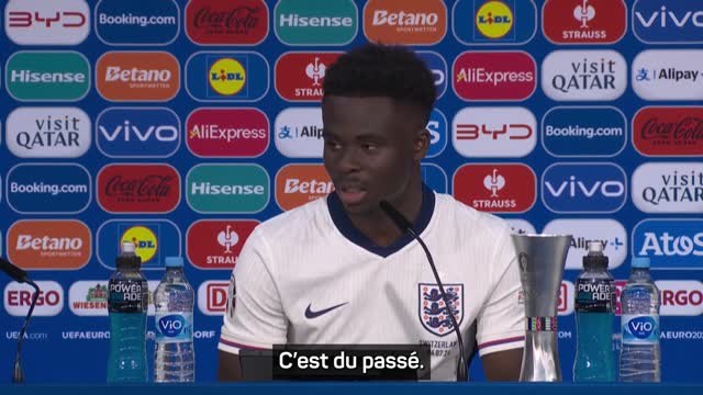 Angleterre - Saka : Nous pouvons changer nos vies et écrire une page d'histoire