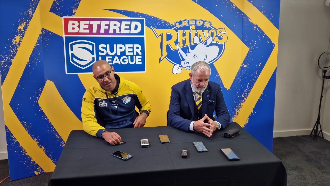 Leeds Rhinos interim-coach Chev Walker