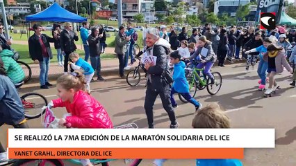 Se realizó la 7ma edición de la maratón solidaria del ICE