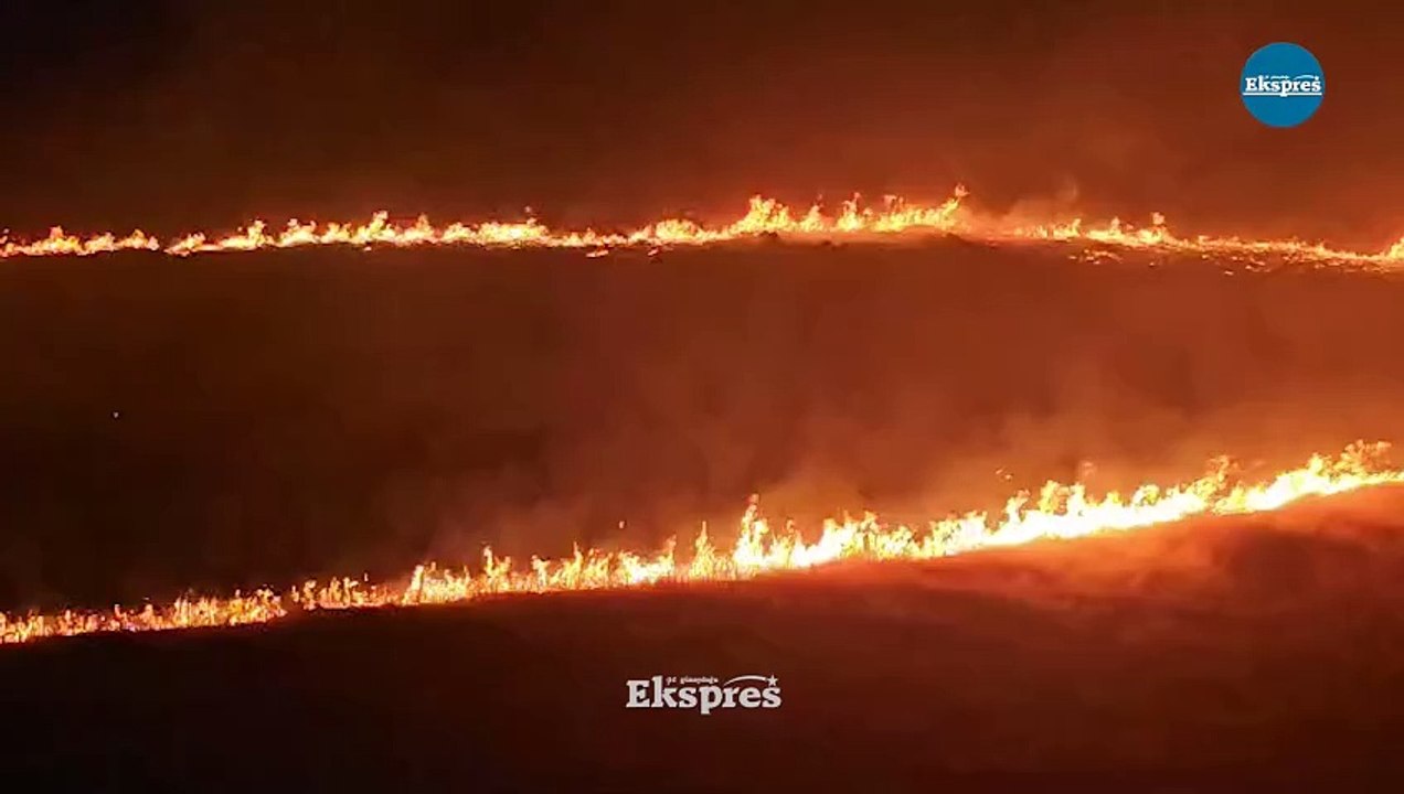 Diyarbakır merkez Talaytepe’de büyük yangın
