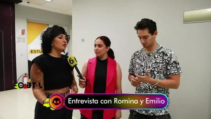 Romina y Emilio Marcos; así fue colaborar juntos