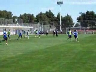 Entrainement Real Zaragoza