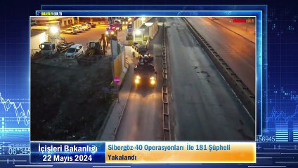 Sibergöz-40 Operasyonları  İle 181 Şüpheli Yakalandı
