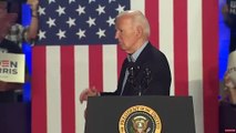 Joe Biden Gleefully Tells Wisconsin Audience After Speech, 