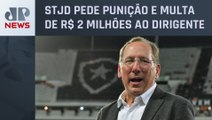 John Textor pode ser afastado por até seis anos do futebol brasileiro