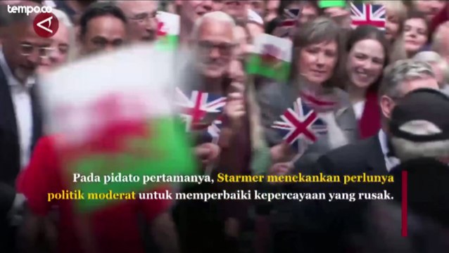 Pidato Perdana Keir Starmer Setelah Terpilih Sebagai Perdana Menteri Inggris