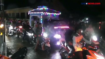Sambut Tahun Baru Islam, Warga di Tangerang Pawai Obor Karnaval Replika