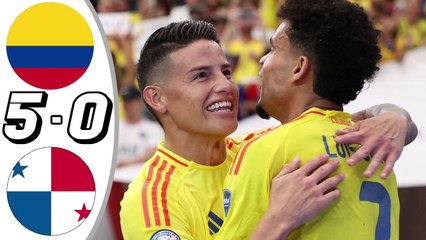 Colombia vs Panama 5-0 Full Highlights & Goals COPA America 2024 HD
