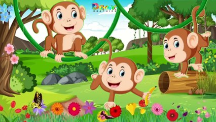 Ek tha bandar pyara sa I Kids Rhymes I Hindi Songs I Monkey