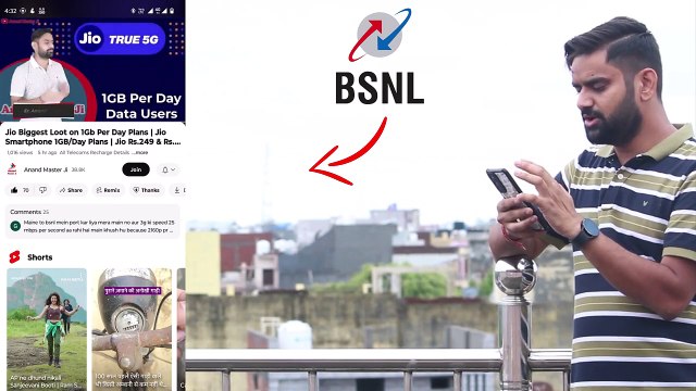 BSNL 4G Network Experience _ BSNL 4G Speed Test in City Experience _ BSNL 4G _ BSNL New Update 4G _-(720p)