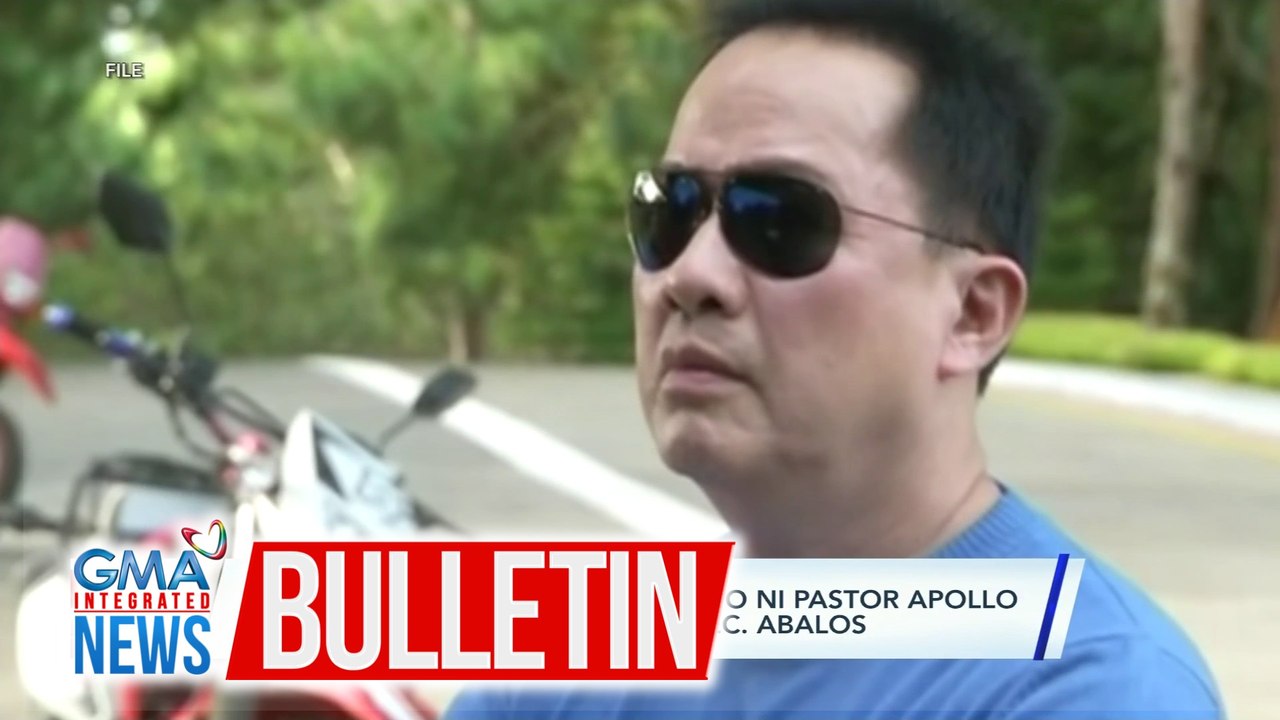 P10-M pabuya para sa ikaaaresto ni Pastor Apollo Quiboloy, inanunsyo ni DILG Sec. Abalos | GMA Integrated News Bulletin