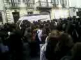 manif dans fontainebleau avec F1 Couperin Uruguay