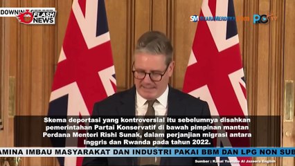 PM Inggris Keir Starmer Akan Hentikan ‘Buang’ Imigran Gelap Rwanda