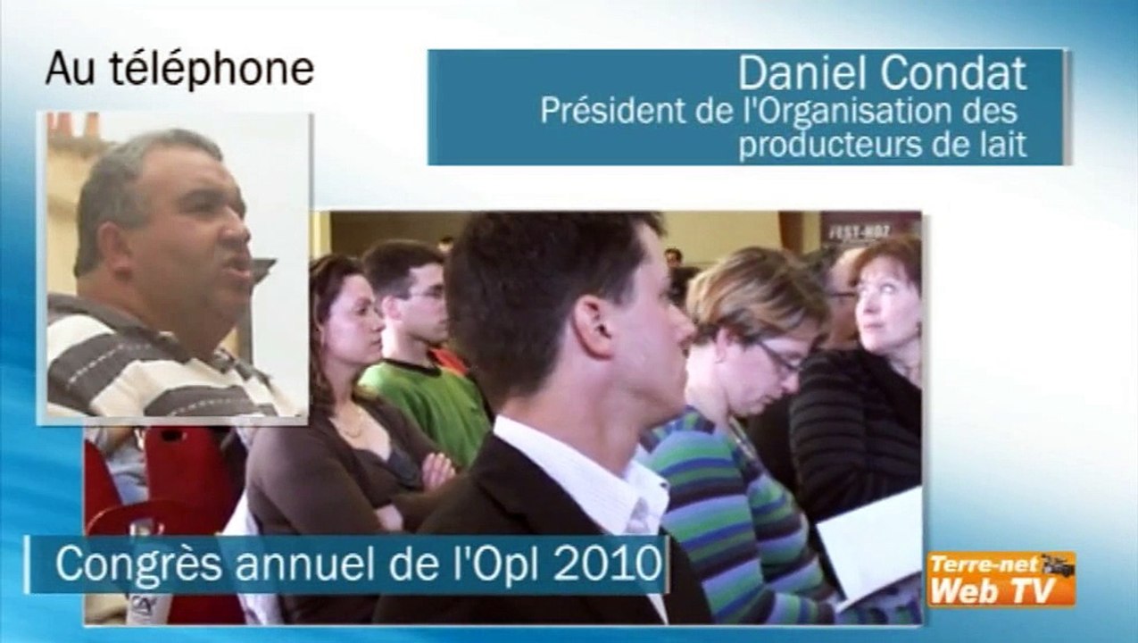 « Construire une nouvelle politique laitière européenne », interview de Daniel Condat, président