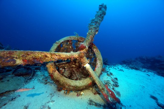 Kaş açıklarından heyecanlandıran manzaralar! İkinci Dünya Savaşı batığı İtalyan askeri uçağı görüntülendi