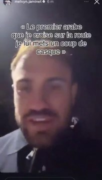 Melvyn Jaminet: Le premier Arabe que je croise sur la route, je lui mets un coup de casque