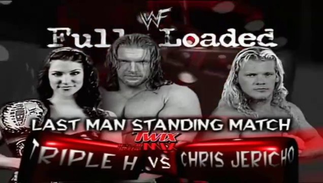 WWF Fully Loaded 2000 - Triple H vs Chris Jericho (Last Man Standing Match)