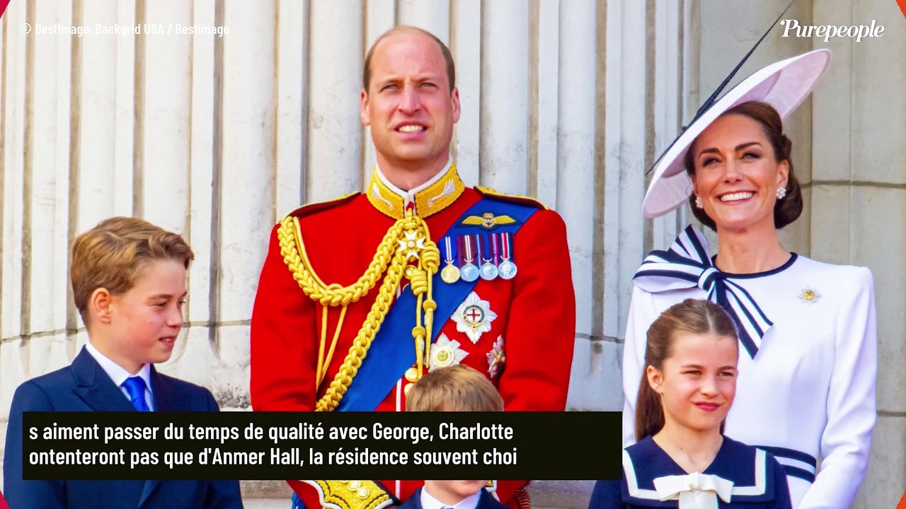 Kate et William : Leurs vacances avec George, Charlotte et Louis dans un lieu clé de la famille royale situé en pleine nature !
