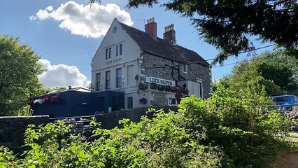 We have a pint in the ‘proper’ pub near Bristol with stunning riverside views and walks