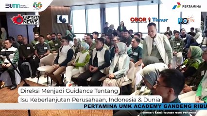 PERTAMINA LUNCURKAN SUSTAINABILITY ACCELERATOR PROGRAM