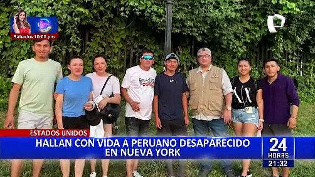 Estados Unidos: hallan con vida a peruano que estuvo desaparecido en Nueva York
