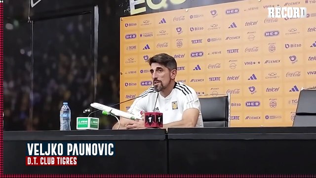 Veljko Paunovic tras dos partidos al frente de los Tigres