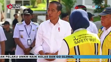 Presiden Jokowi Resmikan Bendungan Pamukkulu Berkapasitas 82 Juta Meter Kubik