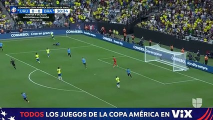 Uruguay vs Brazil 0-0 (4-2) Highlights  All Goals  Copa America 2024