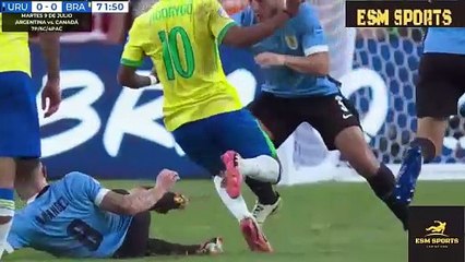 Brazil vs Uruguay Highlights And Goals July 6,2024