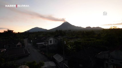 Merapi Yanardağı'nda volkanik hareketlilik