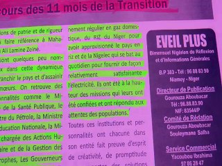 Revue Presse LABARI Zarma 05 Juillet 2024
