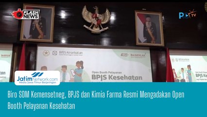 Biro SDM Kemensetneg, BPJS dan Kimia Farma Resmi Mengadakan Open Booth Pelayanan Kesehatan