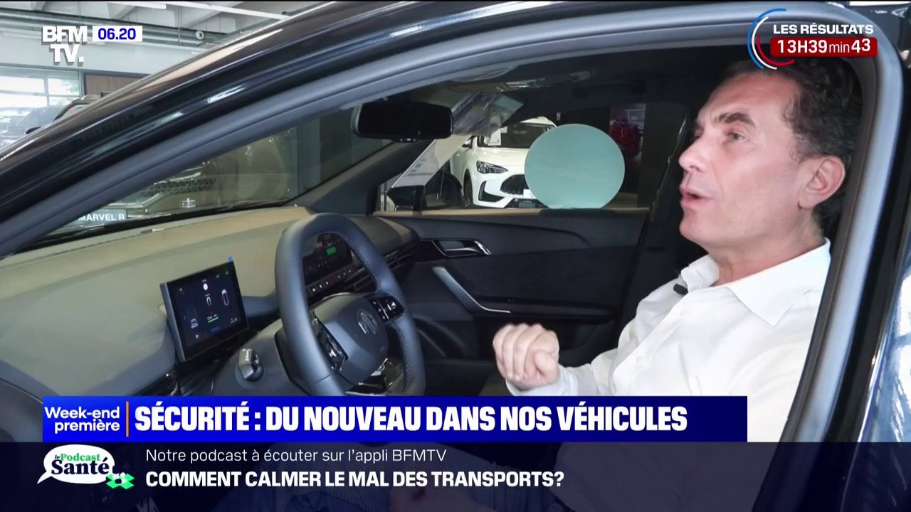 Sécurité routière: de nouveaux équipements désormais obligatoires dans les véhicules neufs