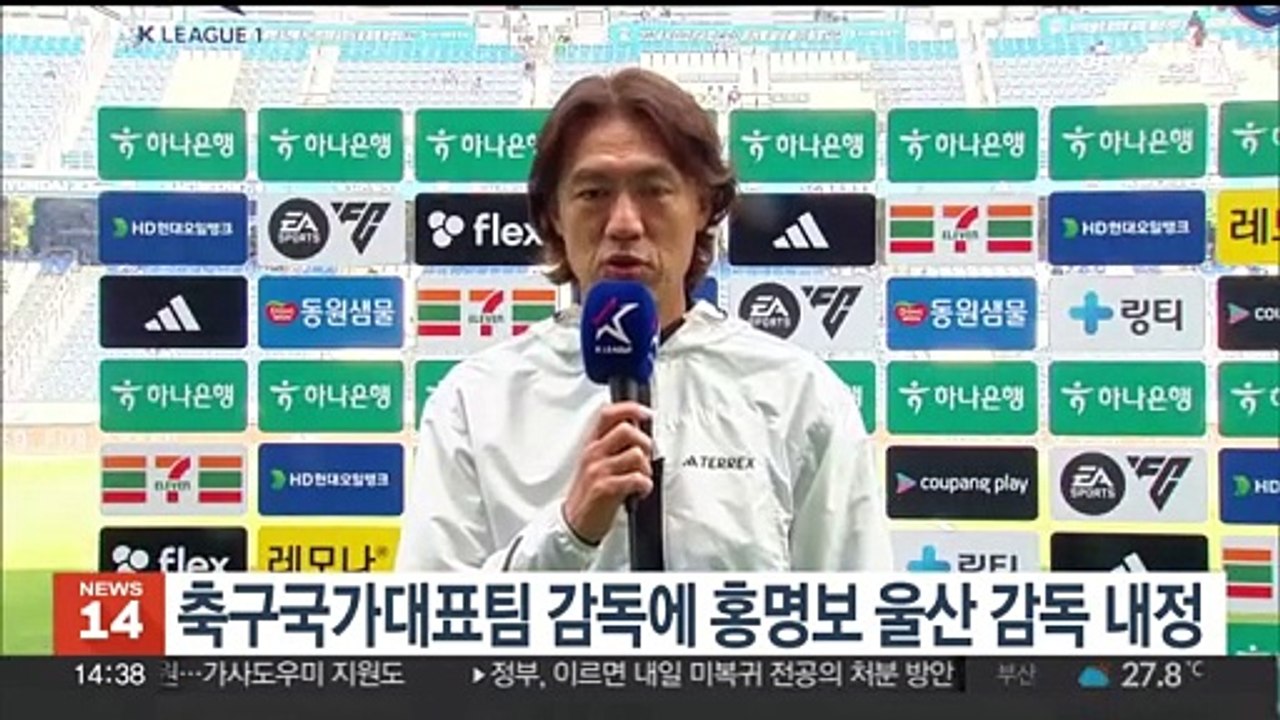 축구국가대표팀 감독에 홍명보 울산 감독 내정