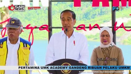 Jokowi Resmikan Bendungan Pamukkulu Di Kabupaten Takalar, Sulawesi Selatan