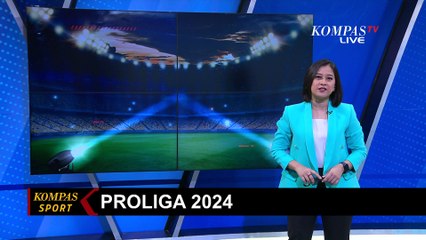 Momen Kejar-kejaran Skor Palembang Bank Sumsel Babel VS Bhayangkara Presisi di Proliga 2024