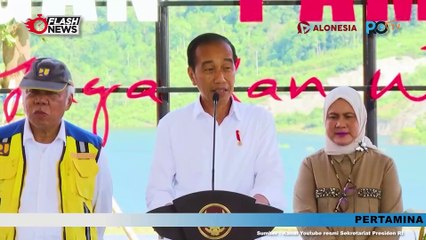 Jokowi Resmikan Bendungan Pamukkulu di Kabupaten Takalar, Sulawesi Selatan