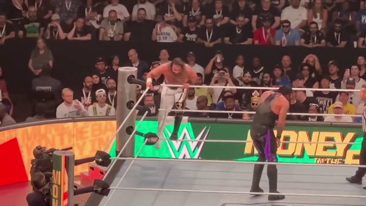 7/7/2024 wwe mitb highlights Seth Rollins vs Damian Priest Full Match  WWE Money in the Bank