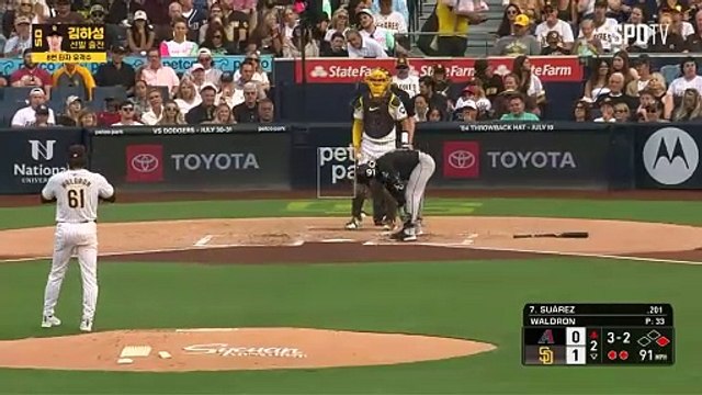 스포츠중계 빠른티비 [MLB] 애리조나 vs 샌디에이고 하이라이트 2024.07.07 (일) 1040