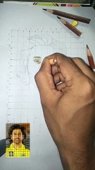 dhoni colour pencil drawing for beginners