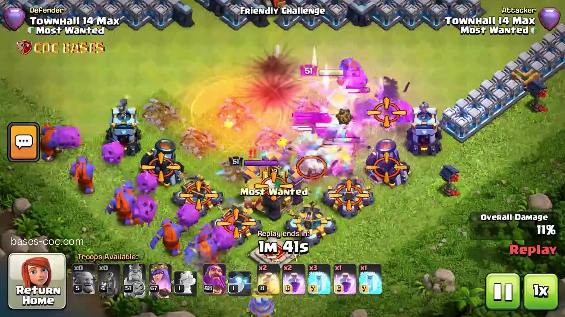 townhall 14 Bases