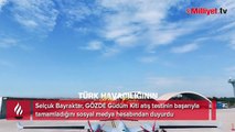 Selçuk Bayraktar sosyal medyadan paylaştı: GÖZDE'den tam isabet