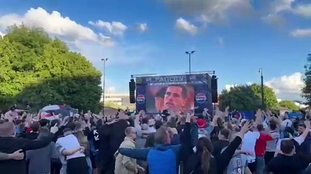 Watch Sheffield fans celebrating as England make it through to Euros semi-finals after nail-biting penalty shoot-out