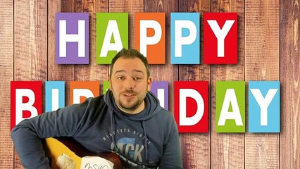 Happy Birthday, Ramon! Geburtstagsgrüße an Ramon