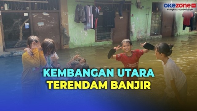 Melihat Kondisi Kelurahan Kembangan Utara Jakbar yang Terendam Banjir