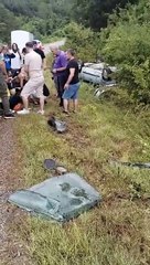 Sinop - Ayancık yolundaki trafik kazası