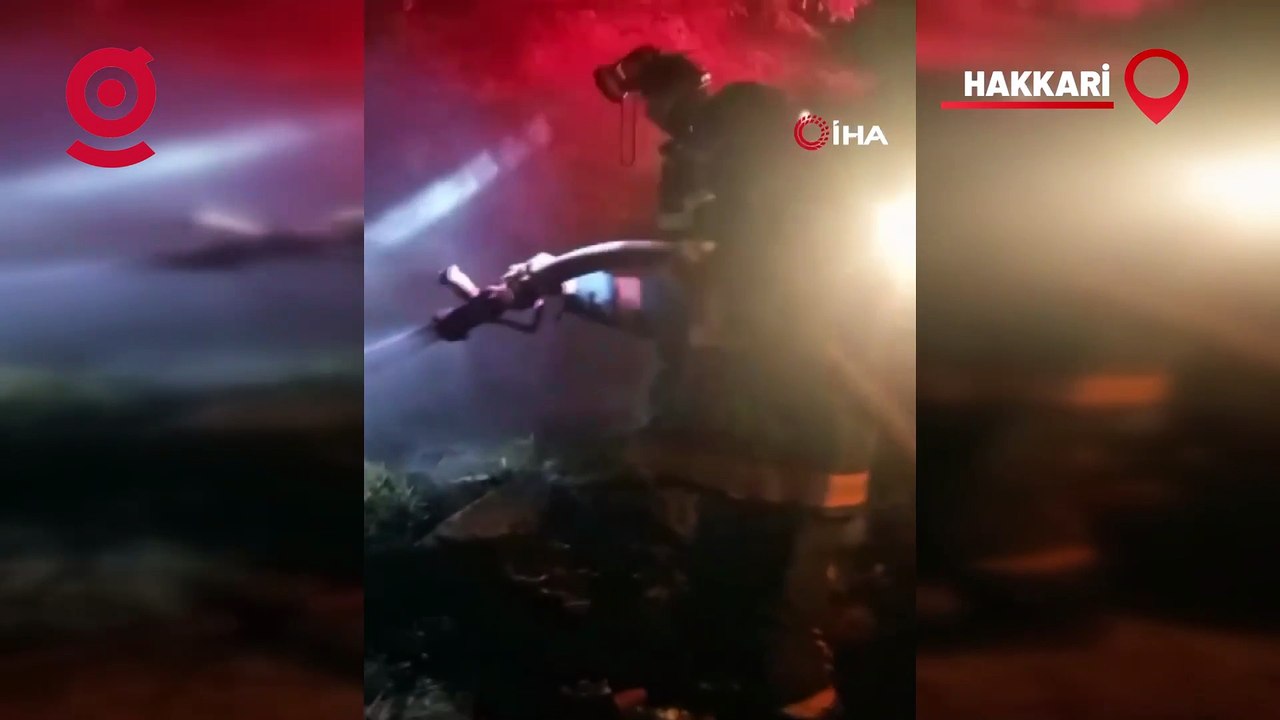 Hakkari'de hareketli dakikalar!