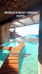 one of the most unique hotels in the world  #viral #travel